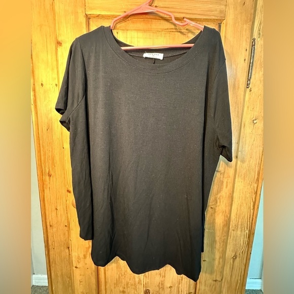 🎉Zenana Black Tee Short Sleeve Basic Size 3X - Picture 9 of 9